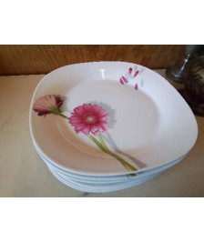 LOT DE 6 ASSIETTES A DESSERT 