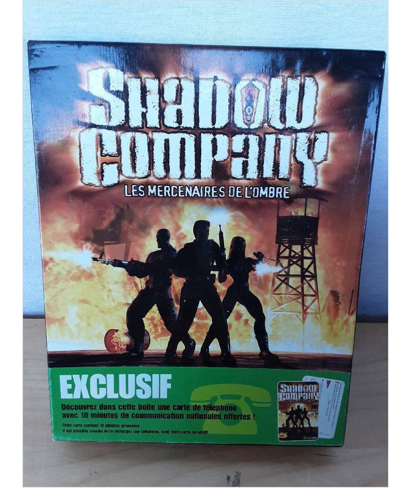 JEU PC SHADOW COMPANY COMPLET AVEC CARTE TELEPHONIQUE JEU PC SHADOW COMPANY COMPLET AVEC CARTE TELEPHONIQUE
