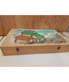 ANCIEN COFFRET CHALET SUISSE 