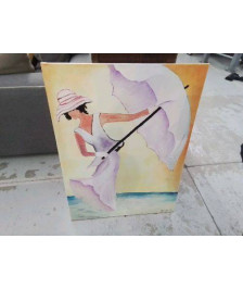 TABLEAU ’LA FEMME A L’OMBRELLE’