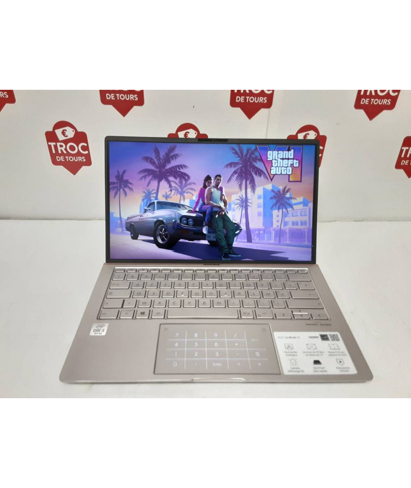 PC PORTABLE ASUS ZENBOOK UX433FAC I5-10TH G RAM8GO NVME512GO WIN11PRO