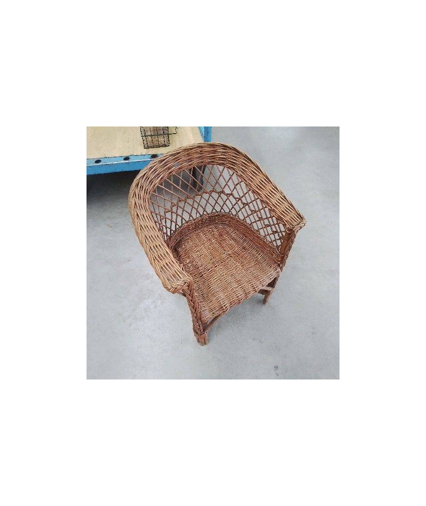 FAUTEUIL ROTIN ENFANT