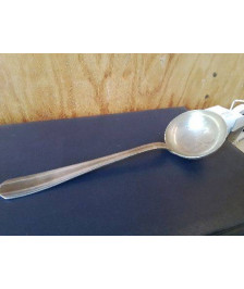 LOUCHE EN METAL ARGENTÉ 