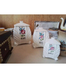 ENSEMBLE POT MOTIF FLORAL 