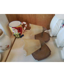 PAIRE PETITE APPLIQUE MURAL 