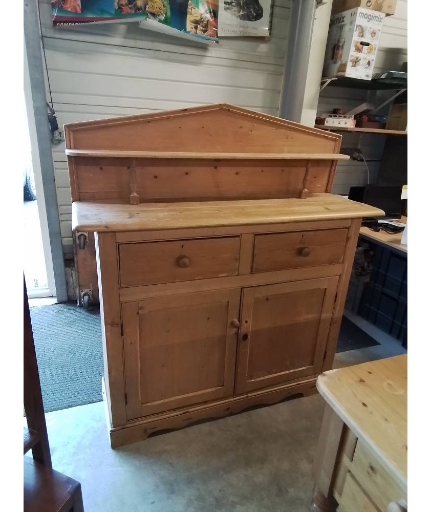 BUFFET A GRADIN PIN 2 PORTES 2 TIROIRS