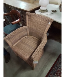 FAUTEUIL ROTIN ET VANNERIE 