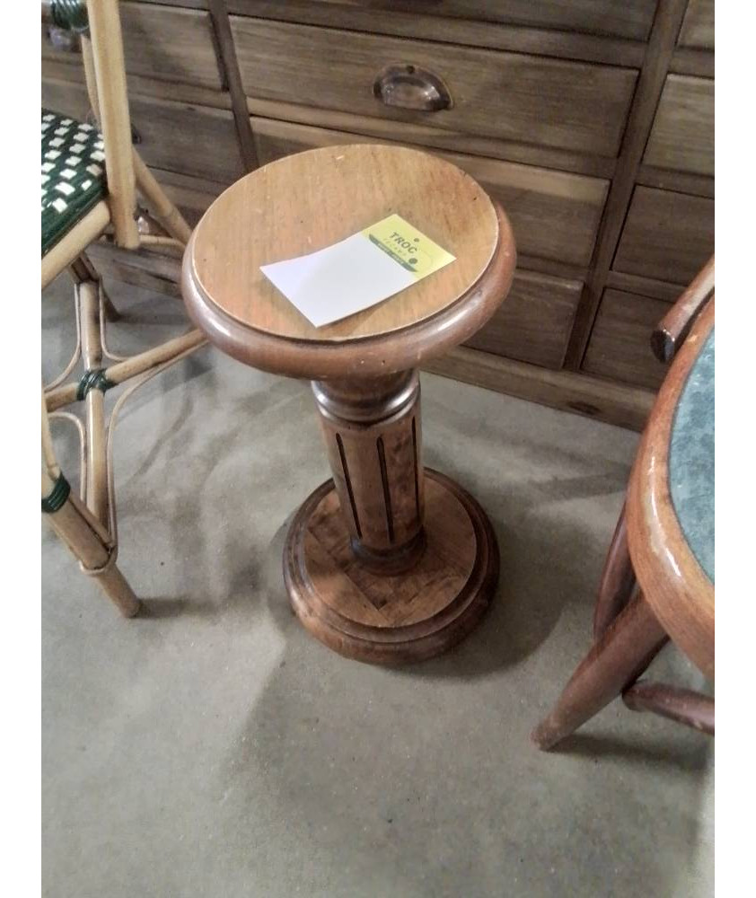 SELLETTE RONDE BOIS TOURNÉ 