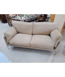 CANAPE 2 PLACE BEIGE MODERNE