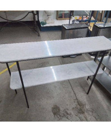 CONSOLE MARBRE BLANC
