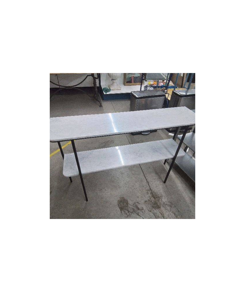 CONSOLE MARBRE BLANC