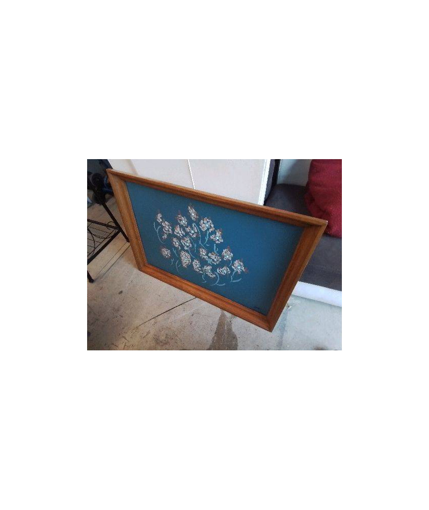 TABLEAU FLEURI MINIMALISTE 