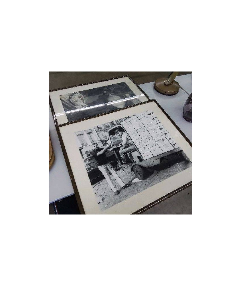 PHOTO NOIR ET BLANC SIGNÉE 