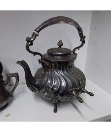 THEIERE METAL ARGENTÉ 