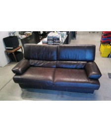 CANAPE CUIR 3 PLACES