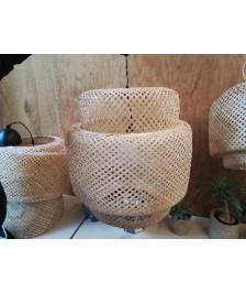 SUSPENSION ABAJOUR BAMBOU 