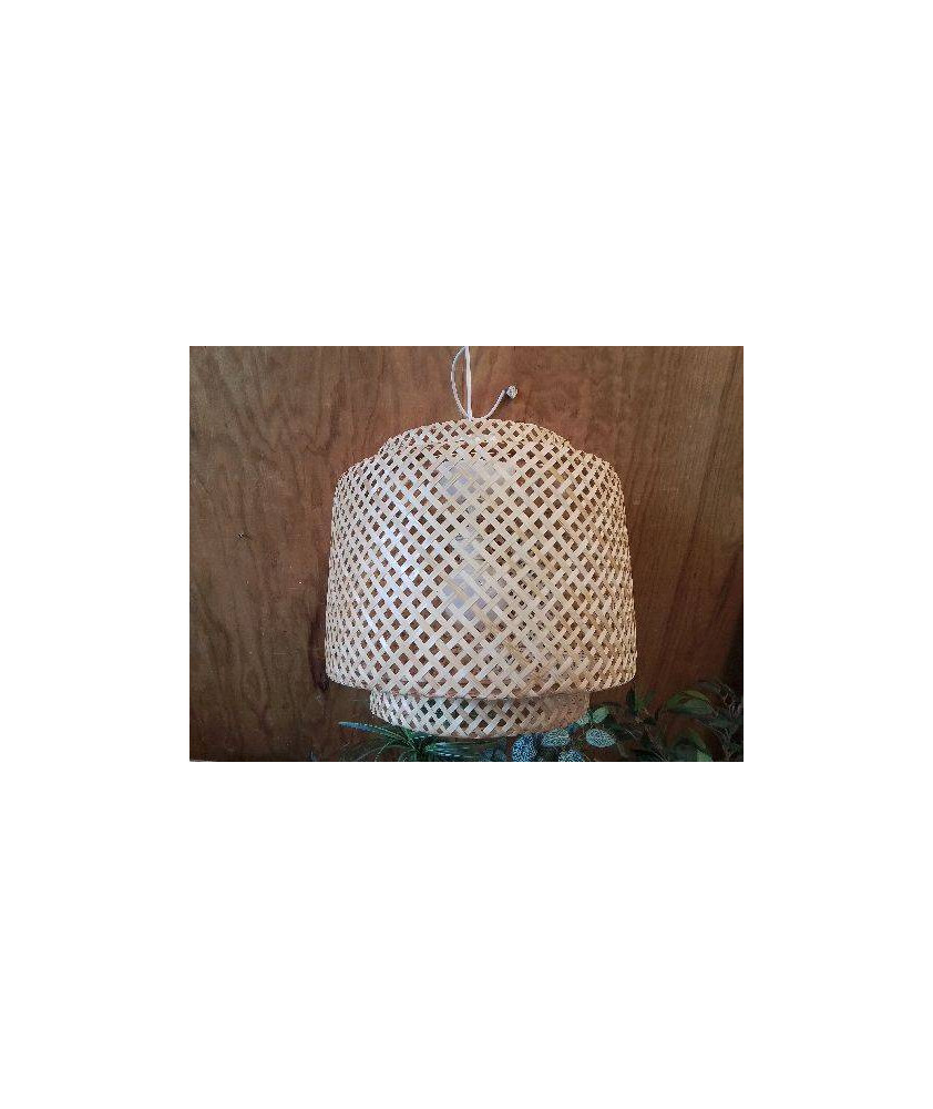SUSPENSION ABAJOUR BAMBOU 