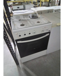 CUISINIÈRE ÉLECTRIQUE MIXTE GAZ DE VILLE 4 FEUX FAURE ECM6501CWA