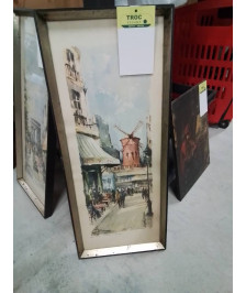 GRAVURE PARIS MOULIN ROUGE DELAUNE