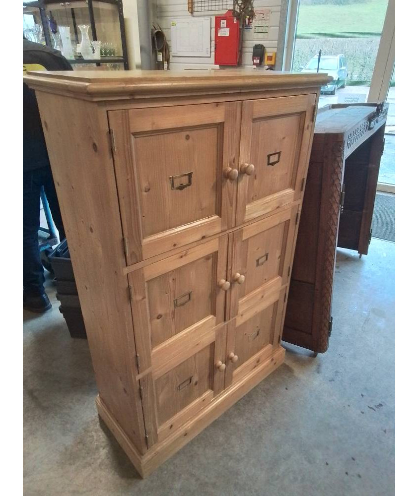 ARMOIRE 6 PORTES PIN INTERIOR’S 