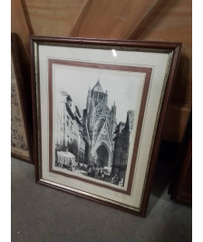 GRAVURE ROUEN ST MACLOU