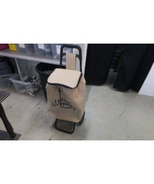 CHARIOT DE MARCHE TOILE DE JUTE 