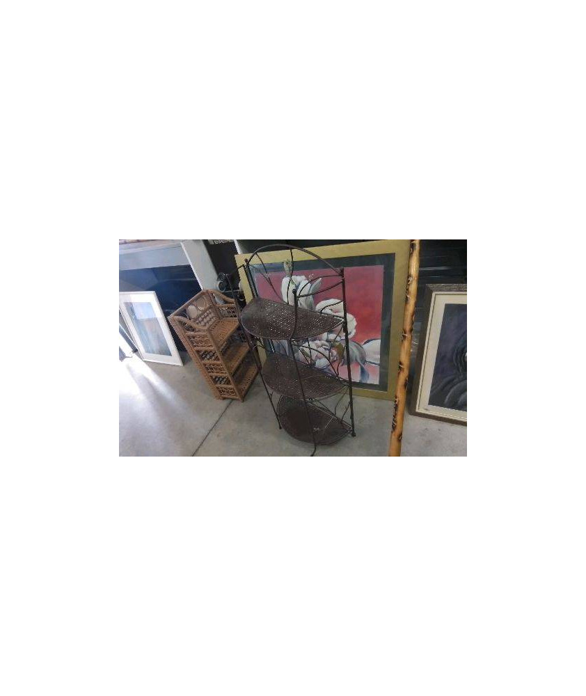 ETAGERE METAL 3 NIVEAUX A POSER 