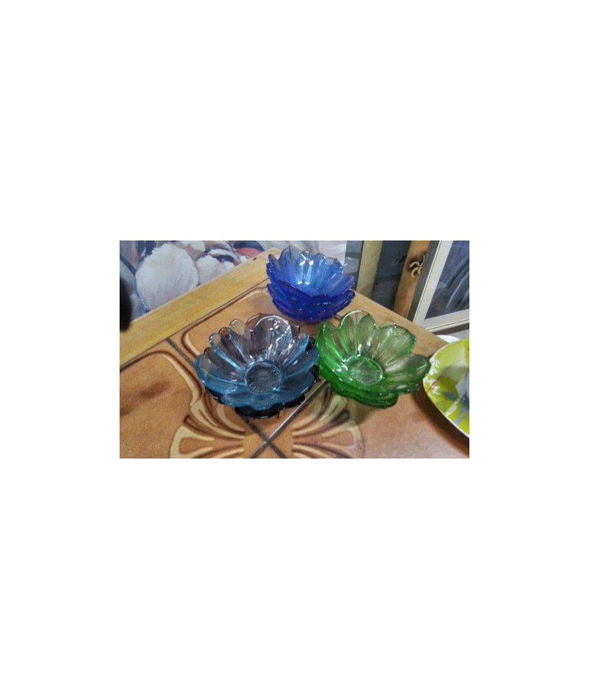 COUPELLES VERRE COULEUR LE LOT 