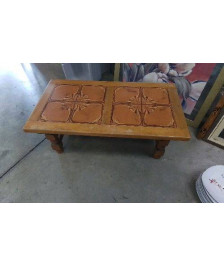 TABLE BASSE DESSUS CARRELE 