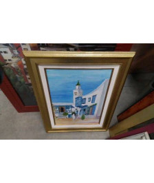 CADRE DORE MAISON ORIENTALE 