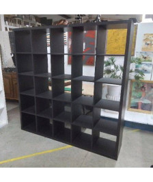 ETAGERE IKEA KALLAX 25 CASES NOIRE