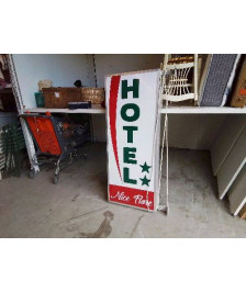 ENSEIGNE LUMINEUSE GEANTE HOTEL NICE FLORE 