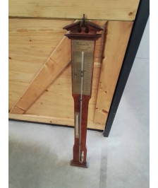 BAROMÈTRE SELON TORRICELLI BOIS 