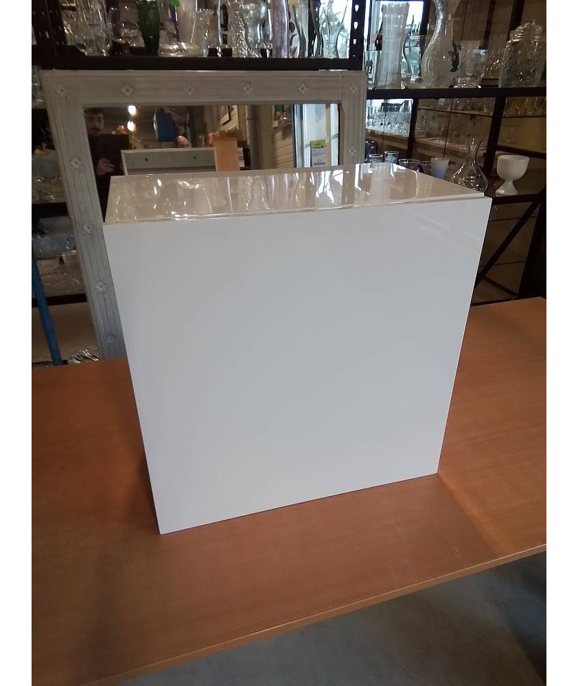 MEUBLE MURAL BOIS BLANC LAQUÉ 