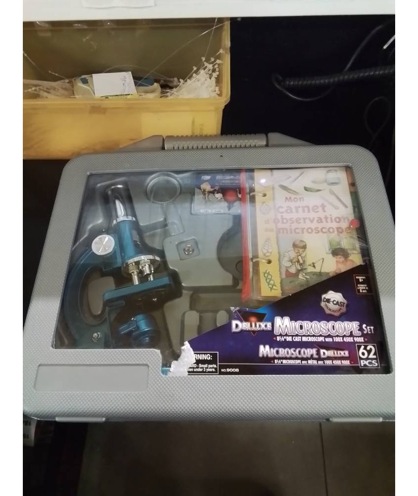 MICROSCOPE ENFANT DELUXE DE-CAST 
