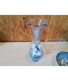 SOLIFLORE BLEU EFFET CRAQUELÉ 