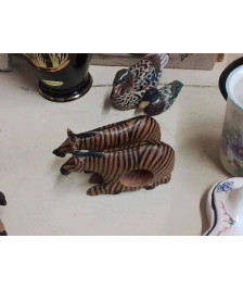 DUO PORTE SERVIETTE ZÈBRE 