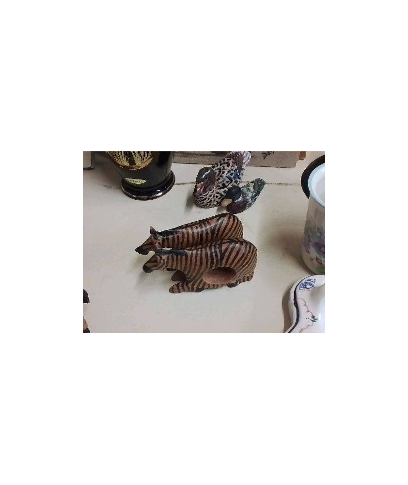 DUO PORTE SERVIETTE ZÈBRE 