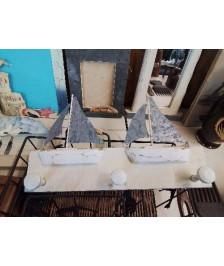 PORTE MANTEAU DECORATION THEME MARITIME 