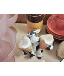 SALIÈRE POIVRIER VACHE 