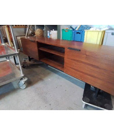 MEUBLE TÉLÉVISION BOIS ET NOYER - REF: NVGORDER2668-HJ