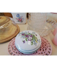 BONBONNIÈRE MOTIF FLORAL 