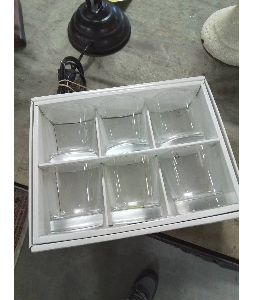 6 VERRES A WHISKY CRISTAL JG DURAND