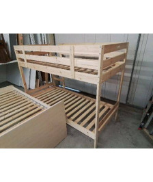 LIT SUPERPOSÉ PIN IKEA 90X200