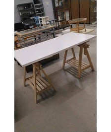 BUREAU IKEA - PIED RÉGLABLE 