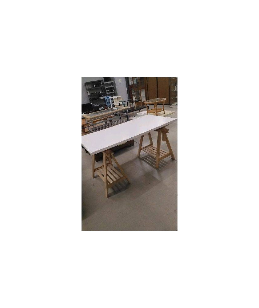 BUREAU IKEA - PIED RÉGLABLE 