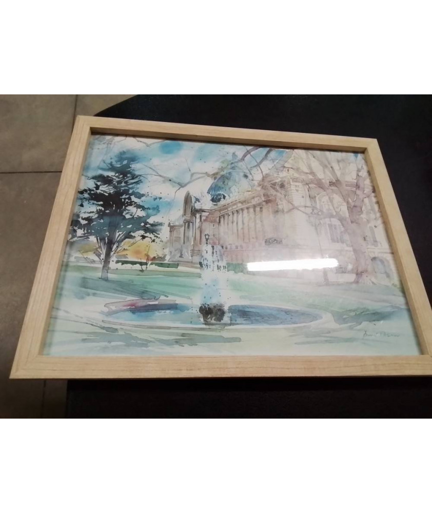 GRAVURE LE PETIT PALAIS ANDRE OLSUFIEV 1939