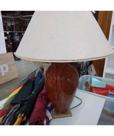 LAMPE MARRON