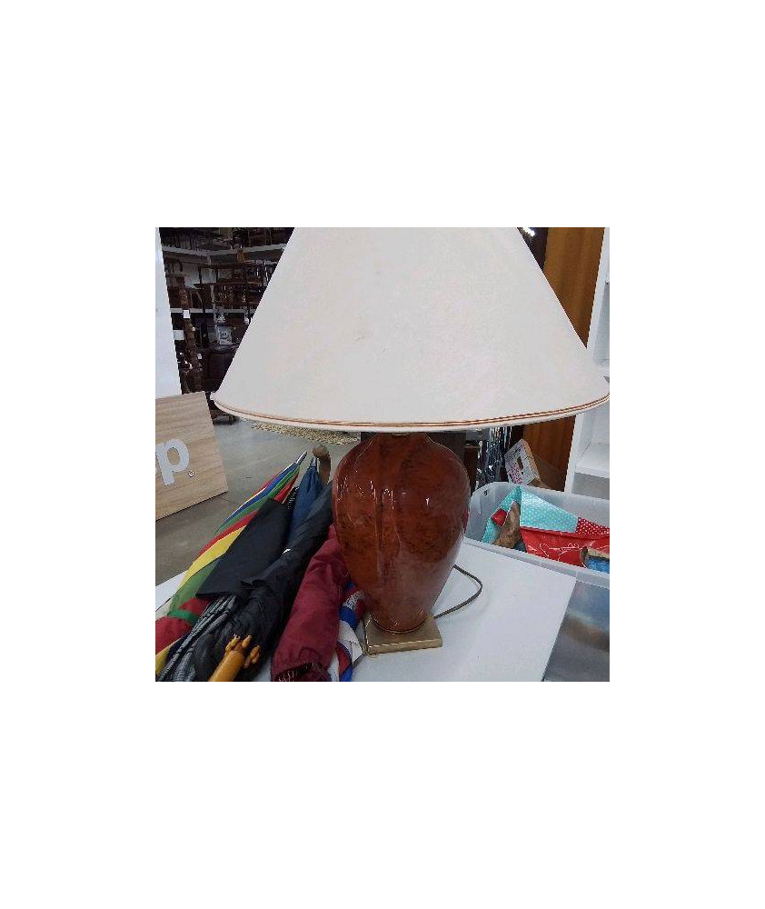 LAMPE MARRON
