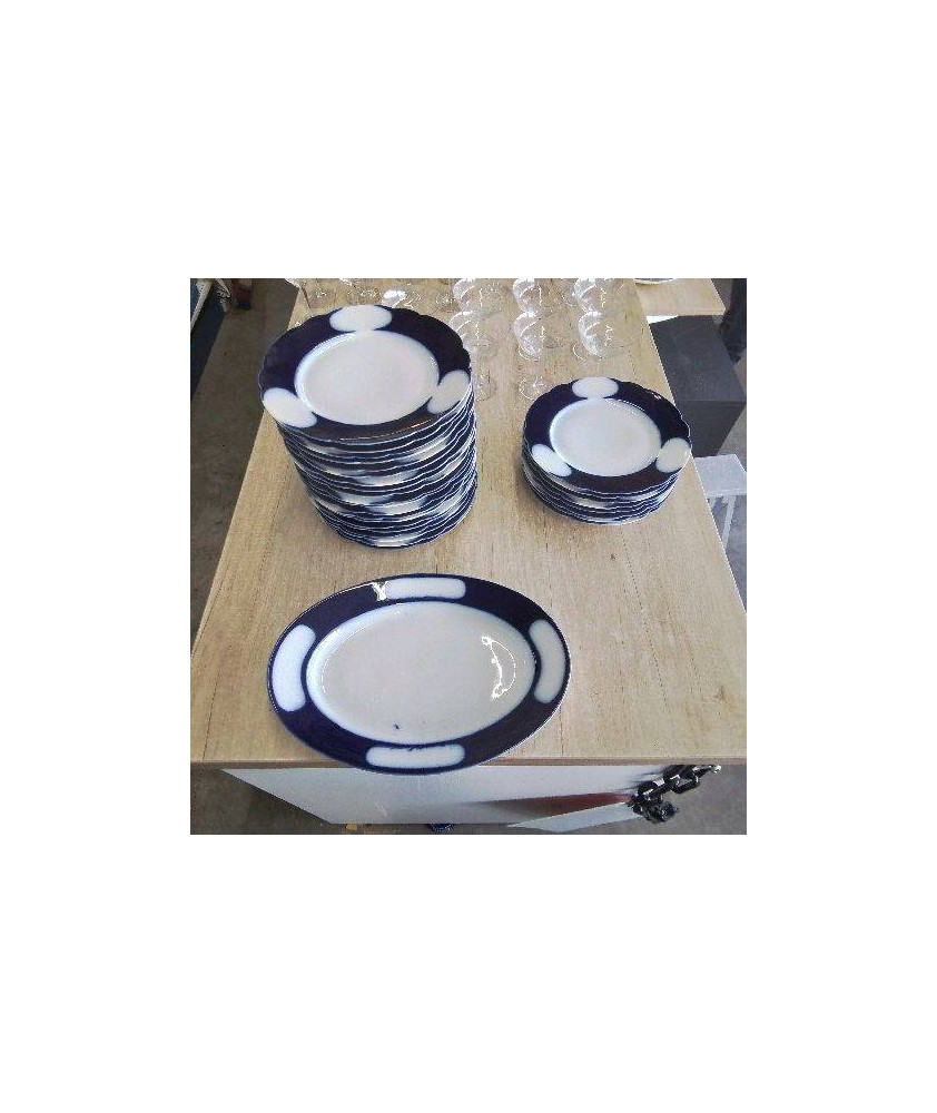ENSEMBLE DE 29 PIECES PORCELAINE DE LIMOGES
